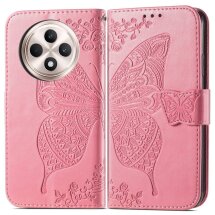 Чехол UniCase Butterfly Pattern для TECNO Spark 30C - Pink: фото 1 из 10