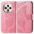 Чехол UniCase Butterfly Pattern для TECNO Spark 30C - Pink: фото 1 из 10