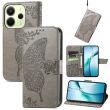 Чехол UniCase Butterfly Pattern для Xiaomi Redmi Note 14 4G - Grey (373474H)