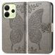 Чехол UniCase Butterfly Pattern для Xiaomi Redmi Note 14 4G - Grey (373474H). Фото 2 из 11