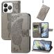 Чохол UniCase Butterfly Pattern для ZTE Blade A75 - Grey (361504H). Фото 4 з 6