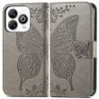 Чохол UniCase Butterfly Pattern для ZTE Blade A75 - Grey (361504H)