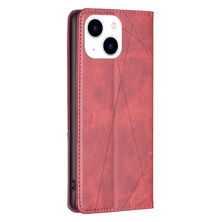 Чехол UniCase Geometric Pattern для Apple iPhone 14 - Red: фото 3 из 8
