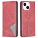 Чехол UniCase Geometric Pattern для Apple iPhone 14 - Red (304533R). Фото 1 из 8