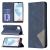 Чохол-книжка з кишеньками UniCase Geometric Pattern для Realme C21 / C20 - Blue: фото 1 з 10