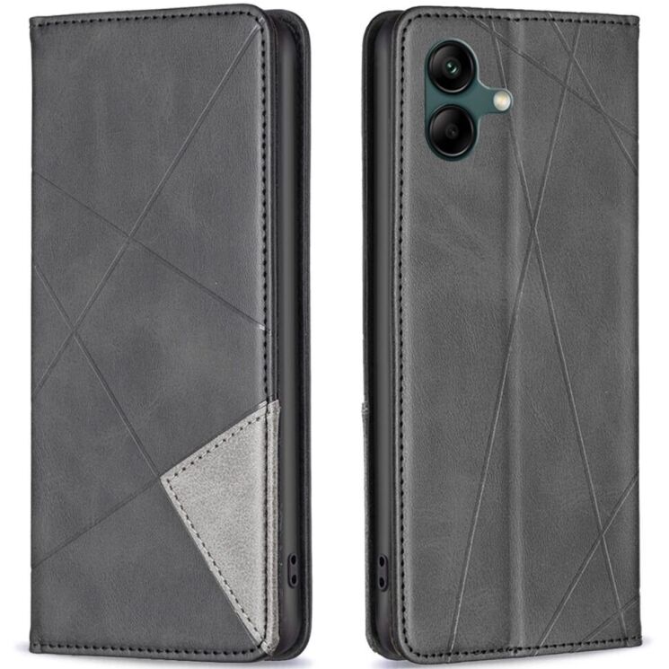 Чохол UniCase Geometric Pattern для Samsung Galaxy A05 (A055) - Black: фото 1 з 7