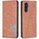 Чехол UniCase Geometric Pattern для Samsung Galaxy A15 (A155) - Brown (344805Z). Фото 1 из 8
