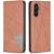 Чохол UniCase Geometric Pattern для Samsung Galaxy A15 (A155) - Brown: фото 1 з 8