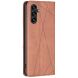 Чехол UniCase Geometric Pattern для Samsung Galaxy A15 (A155) - Brown (344805Z). Фото 3 из 8