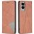 Чехол UniCase Geometric Pattern для Samsung Galaxy S25 Edge (S937) - Brown: фото 1 из 11