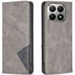 Чехол-книжка с кармашками UniCase Geometric Pattern для Xiaomi 15T - Grey (391029H)