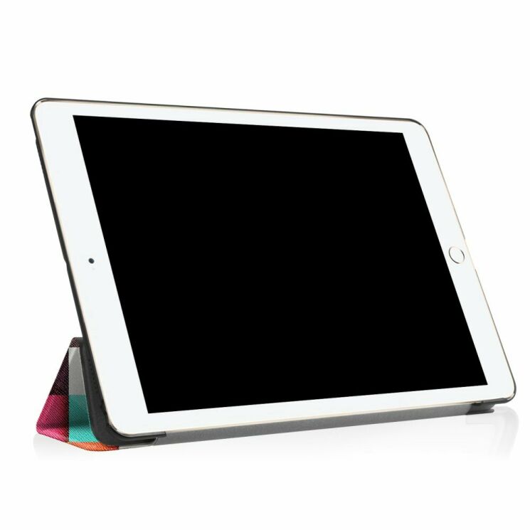 Чехол UniCase Life Style для Apple iPad Air 3 10.5 (2019) - Colorful Triangle Grid: фото 5 из 9