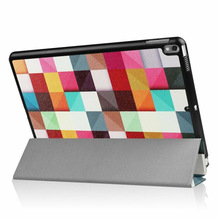 Чехол UniCase Life Style для Apple iPad Air 3 10.5 (2019) - Colorful Triangle Grid: фото 4 из 9