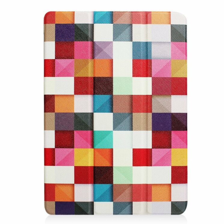 Чехол UniCase Life Style для Apple iPad Air 3 10.5 (2019) - Colorful Triangle Grid: фото 2 из 9