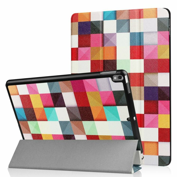 Чехол UniCase Life Style для Apple iPad Air 3 10.5 (2019) - Colorful Triangle Grid: фото 1 из 9