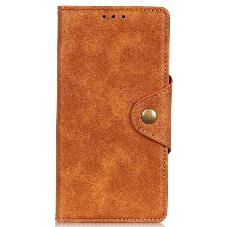 Чехол UniCase Vintage Wallet для Xiaomi Mi 10T Lite - Brown: фото 2 из 10