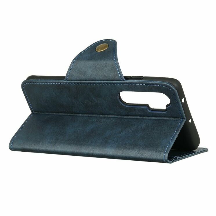 Чехол UniCase Vintage Wallet для Xiaomi Mi Note 10 Lite - Blue: фото 3 из 12