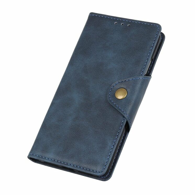 Чехол UniCase Vintage Wallet для Xiaomi Mi Note 10 Lite - Blue: фото 11 из 12