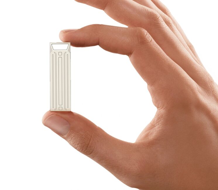 Флеш-накопитель WIWU Wi-FD002 128GB USB 2.0 - Silver: фото 5 из 6