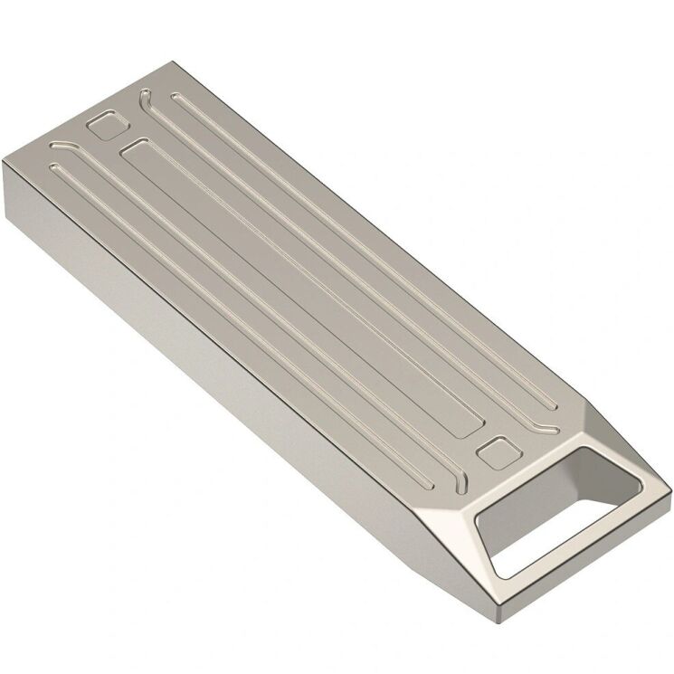 Флеш-накопитель WIWU Wi-FD002 128GB USB 2.0 - Silver: фото 1 из 6