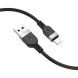 Кабель Hoco X109 USB to Lightning (2.4A, 1m) - Black (896462B). Фото 3 из 8