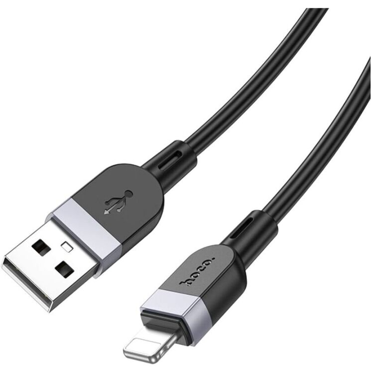 Кабель Hoco X109 USB to Lightning (2.4A, 1m) - Black: фото 2 из 8