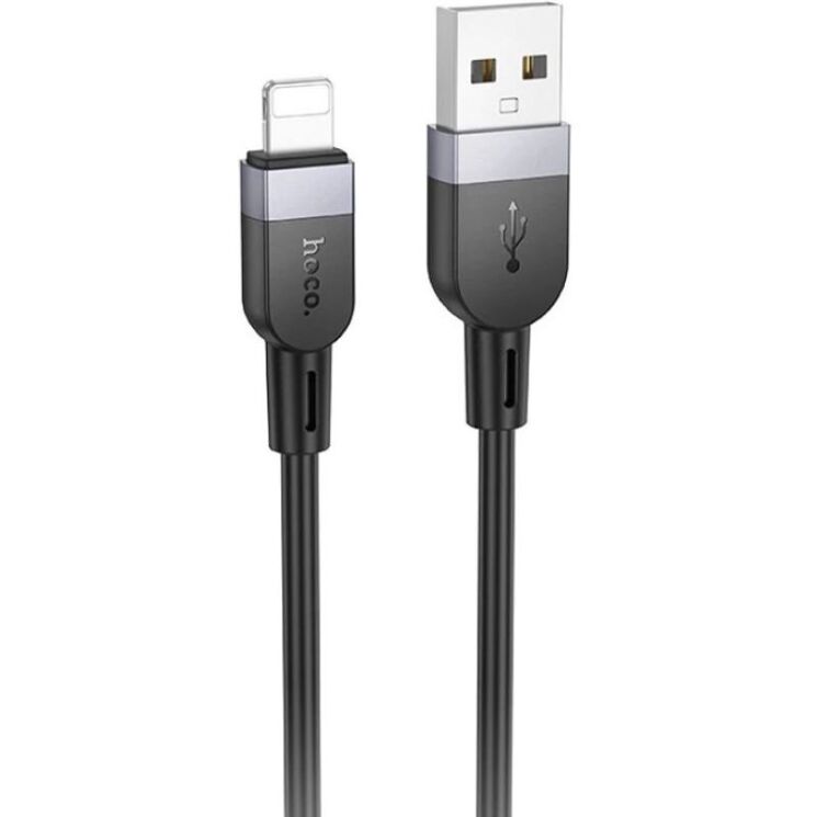 Кабель Hoco X109 USB to Lightning (2.4A, 1m) - Black: фото 1 из 8