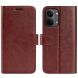 Классический чехол-книжка Deexe Wallet Style для Xiaomi Poco X8 Pro Max - Brown (408921Z). Фото 1 из 6