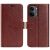 Классический чехол-книжка Deexe Wallet Style для Xiaomi Poco X8 Pro Max - Brown: фото 1 из 6