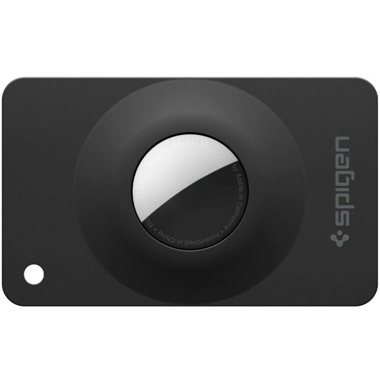 Комплект чехлов Spigen AirFit для Apple AirTag / AirTags 2 (ACS11199) - Black: фото 3 из 11