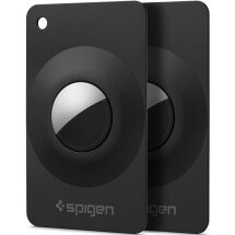 Комплект чехлов Spigen AirFit для Apple AirTag / AirTags 2 (ACS11199) - Black: фото 1 из 11