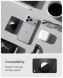 Комплект чехлов Spigen AirFit для Apple AirTag / AirTags 2 (ACS11199) - Black (274041B). Фото 6 из 11