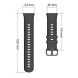 Комплект (чохол і ремінець) Deexe Silicone Set для Huawei Watch Fit 3 - Green (357102G). Фото 8 з 9