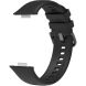 Комплект (чохол і ремінець) Deexe Silicone Set для Huawei Watch Fit 3 - Black (357102B). Фото 4 з 9