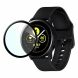 Комплект стекол Deexe Full Glue Coverage для Samsung Galaxy Watch Active - Black (223116B). Фото 1 из 4