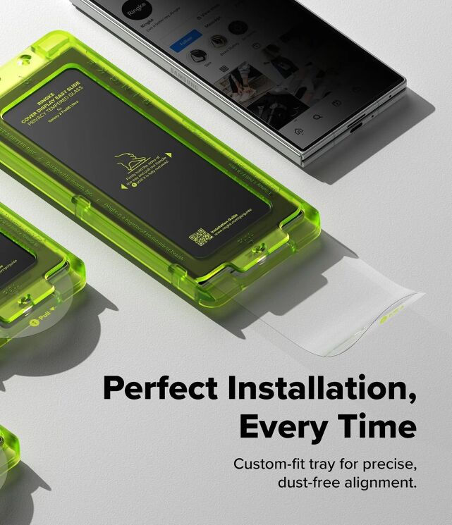 Комплект защитных стекол (2шт) Ringke Easy Slide Privacy для Samsung Galaxy Fold 8 Ultra (8800380460508) (424108) Комплект защитных стекол (2шт) Ringke Easy Slide Privacy для Samsung Galaxy Fold 8 Ultra (8800380460508): фото 4 из 21