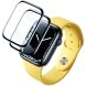 Комплект защитных пленок BASEUS Full-Coverage Film для Apple Watch 41 mm (7 / 8 / 9 Series) - Black (286325B). Фото 1 из 16