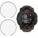 Комплект защитных пленок Deexe Protector Film для Garmin Instinct 3 (50mm) - Black (379001B). Фото 1 из 5