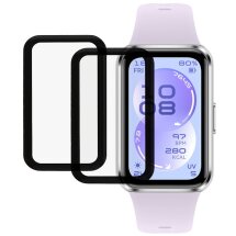 Комплект защитных пленок Deexe Protector Film для Huawei Band 11 - Black: фото 1 из 6