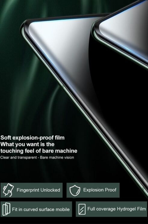 Комплект защитных пленок IMAK Full Coverage Hydrogel Film для Honor Magic 6 Lite: фото 6 из 9