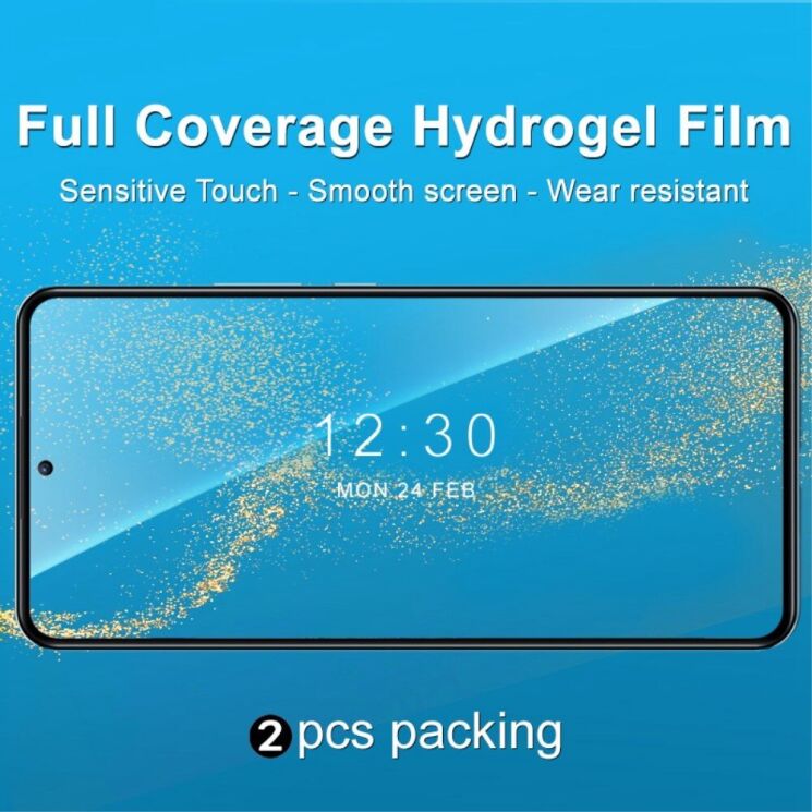 Комплект захисних плівок IMAK Full Coverage Hydrogel Film для Xiaomi 12T / 12T Pro: фото 2 з 11