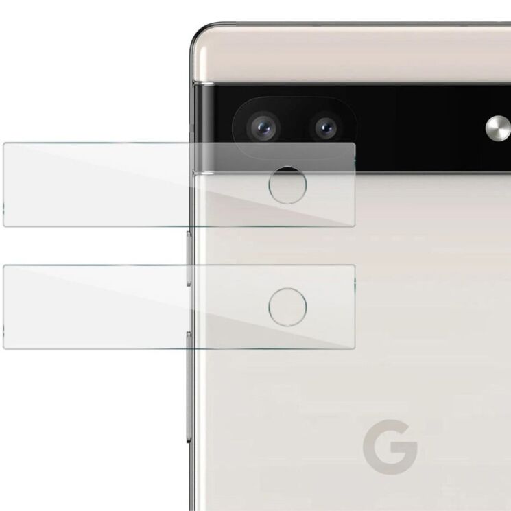 Комплект захисного скла на камеру IMAK Camera Lens Protector для Google Pixel 6a: фото 1 з 10