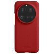 Кожаный чехол MELKCO Leather Case для Xiaomi 15 Ultra - Red (377338R)