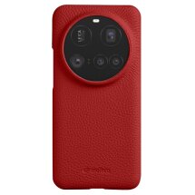 Кожаный чехол MELKCO Leather Case для Xiaomi 15 Ultra - Red: фото 1 из 3
