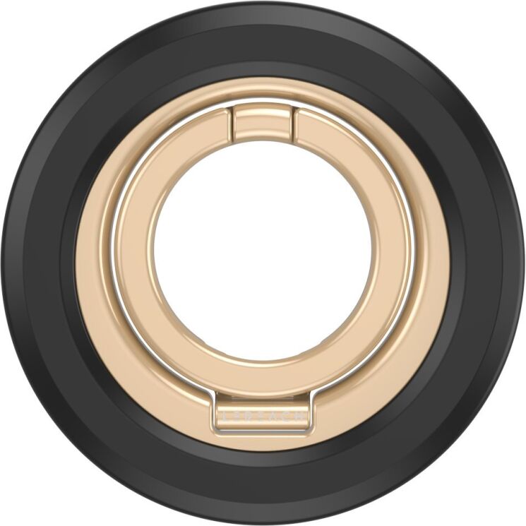 Магнітне кільце-тримач LEREACH Triple Ring - Black / Gold: фото 2 з 14