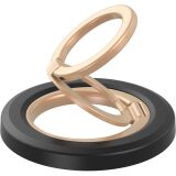 Магнітне кільце-тримач LEREACH Triple Ring - Black / Gold: фото 1 з 14