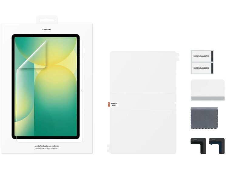 Оригінальна захисна плівка Anti-Reflecting Screen Protector для Samsung Galaxy Tab S10 FE Plus (EF-UX620CTEGWW): фото 4 з 4