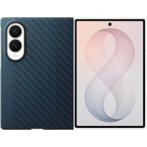 Оригинальный чехол Carbon Magnet Case для Samsung Galaxy Fold 8 (EF-KF971SNEGUA) - Dark Blue: фото 1 из 5