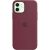 Оригинальный чехол MagSafe Silicone Case для Apple iPhone 12 Mini (MHKQ3) - Plum: фото 1 из 7