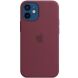 Оригинальный чехол MagSafe Silicone Case для Apple iPhone 12 Mini (MHKQ3) - Plum (260158V). Фото 2 из 7